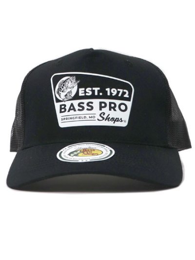 画像2: BASS PRO SHOPS VINTAGE SIGN TRUCKER CAP-BLACK