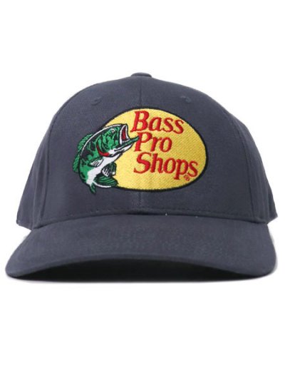 画像2: BASS PRO SHOPS EMBROIDERED LOGO TWILL SNAPBACK CAP-NAVY