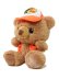 画像2: BASS PRO SHOPS PLUSH STUFFED TRUCKER CAP BEAR ORANGE (2)