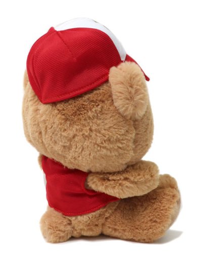 画像3: BASS PRO SHOPS PLUSH STUFFED TRUCKER CAP BEAR RED