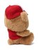 画像3: BASS PRO SHOPS PLUSH STUFFED TRUCKER CAP BEAR RED (3)