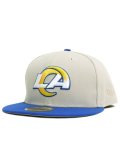 NEW ERA 59FIFTY SUPER BOWL 2000 LA RAMS STONE/BL