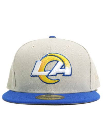 画像2: NEW ERA 59FIFTY SUPER BOWL 2000 LA RAMS STONE/BL