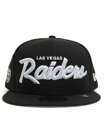 画像2: NEW ERA 9FIFTY MAIN SCRIPT LAS VEGAS RAIDERS