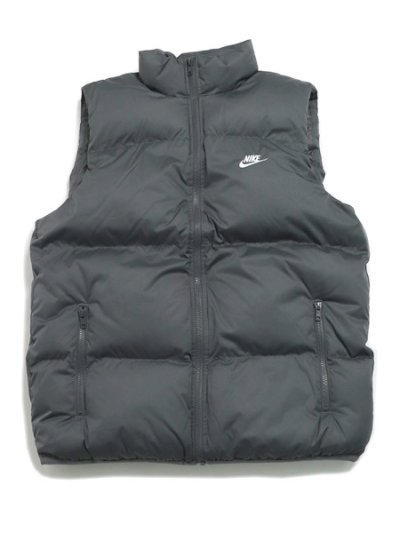 画像1: 【送料無料】NIKE TF CLUB PUFFER VEST-IRON GREY