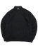 画像2: NIKE CLUB BB ARCH HALF ZIP LS TOP-BLACK/WHITE (2)