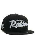 NEW ERA 9FIFTY MAIN SCRIPT LAS VEGAS RAIDERS