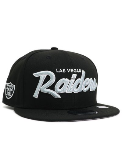 画像1: NEW ERA 9FIFTY MAIN SCRIPT LAS VEGAS RAIDERS