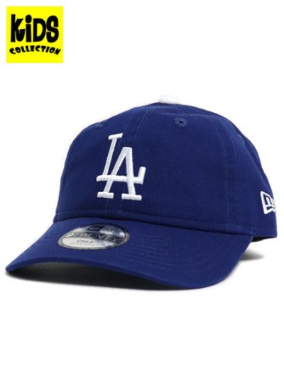 画像1: 【KIDS】NEW ERA CHILD 9TWENTY WASH DODGERS DK ROYAL/WHT