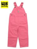 【KIDS】CARHARTT KIDS TD LOOSE CNV BIB OVERALL-PK LEMONAD