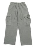 【送料無料】PRO CLUB HW VINTAGE WASH CARGO SWEAT PANT SILVER