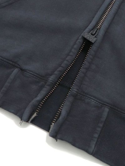 画像4: 【送料無料】PRO CLUB HW VINTAGE WASH ZIP HOODIE BLACK