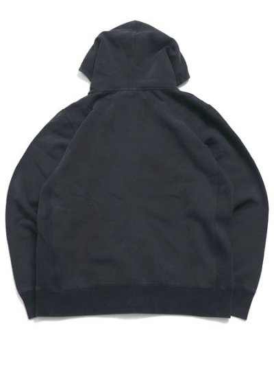 画像2: 【送料無料】PRO CLUB HW VINTAGE WASH ZIP HOODIE BLACK