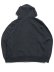 画像2: 【送料無料】PRO CLUB HW VINTAGE WASH ZIP HOODIE BLACK (2)