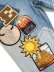 画像9: 【送料無料】EPTM. PATCHWORK JEANS-BLUE