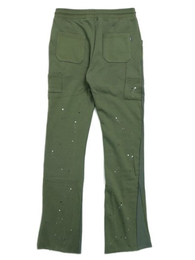 画像2: 【送料無料】EPTM. FRENCH TERRY CARPENTER PANT-OLIVE