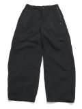 【送料無料】Ten-c NYLON CARGO TROUSERS BLACK