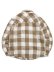 画像2: 【送料無料】EPTM. TWEED FLANNEL SHIRT-KHAKI (2)