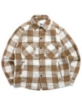 【送料無料】EPTM. TWEED FLANNEL SHIRT-KHAKI