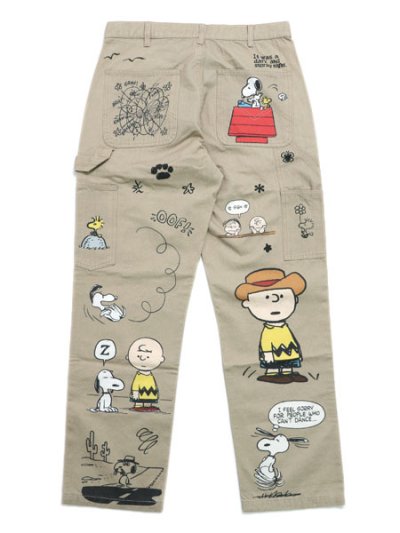 画像2: 【送料無料】MARKET PEANUTS SENIOR PANTS KHAKI