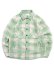 画像1: 【送料無料】EPTM. TWEED FLANNEL SHIRT-EMERALD (1)