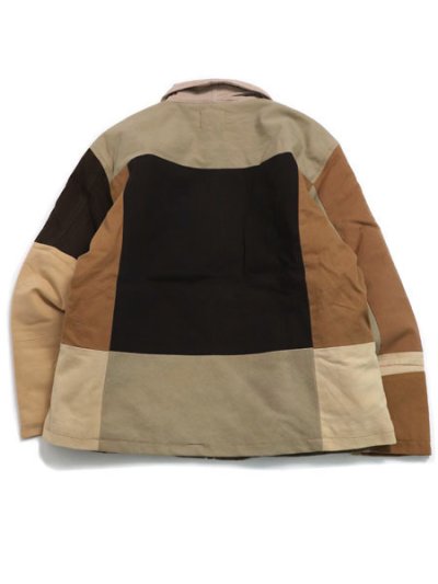 画像2: 【SALE】【送料無料】MR.REMAKE MAN REMAKE JACKET BROWN ASSORT