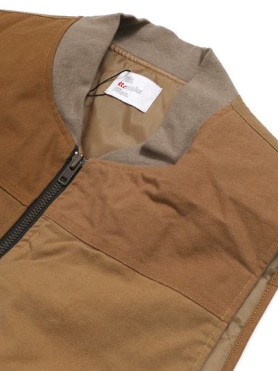 画像3: 【SALE】【送料無料】MR.REMAKE MAN REMAKE VEST BROWN ASSORT