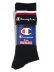 画像1: 【SALE】CHAMPION 3P FULL LENGTH SOCKS SCRIPT (1)