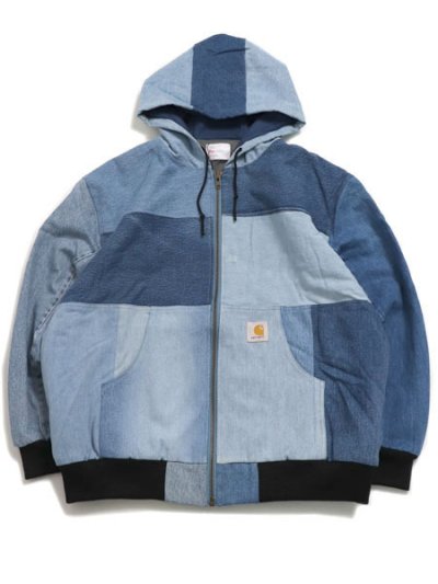 画像1: 【SALE】【送料無料】MR.REMAKE MAN REMAKE DENIM PW PARKA DENIM ASSORT