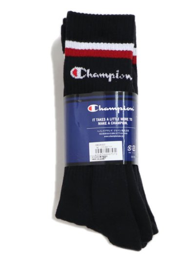 画像2: 【SALE】CHAMPION 3P FULL LENGTH SOCKS SCRIPT