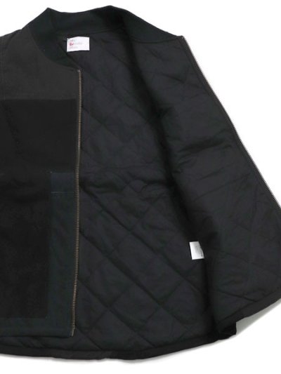 画像5: 【SALE】【送料無料】MR.REMAKE MAN REMAKE DUCK VEST BLACK ASSORT