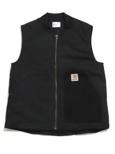 画像1: 【SALE】【送料無料】MR.REMAKE MAN REMAKE DUCK VEST BLACK ASSORT