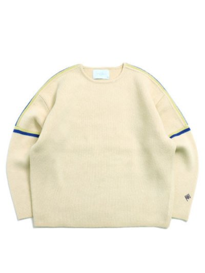 画像1: 【送料無料】WHIMSY SOCKS SKI SWEATER NATURAL