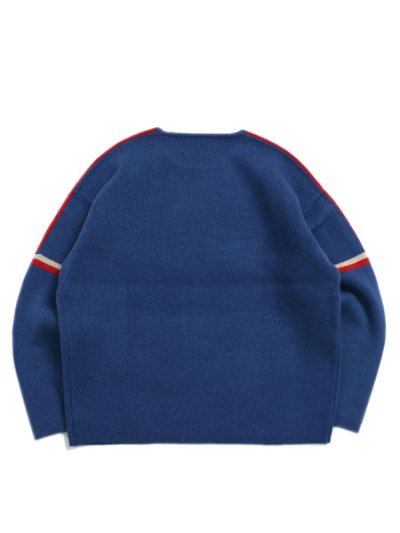 画像2: 【送料無料】WHIMSY SOCKS SKI SWEATER BLUE