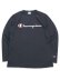 画像1: 【MEGA SALE】CHAMPION BASIC LOGO LONG SLEEVE TEE (1)