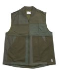 【SALE】【送料無料】MR.REMAKE MAN REMAKE MILITARY ZIP VEST KHAKI ASSORT