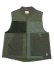 画像1: 【SALE】【送料無料】MR.REMAKE MAN REMAKE MILITARY ZIP VEST KHAKI ASSORT (1)