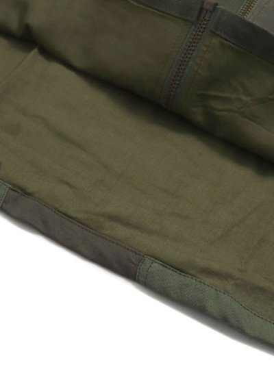 画像5: 【SALE】【送料無料】MR.REMAKE MAN REMAKE MILITARY ZIP VEST KHAKI ASSORT