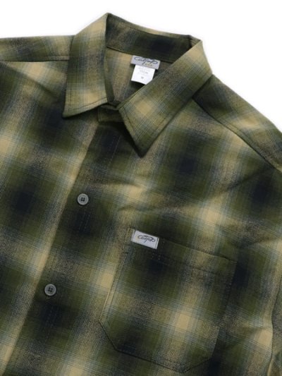 画像3: CALTOP FL PLAID L/S SHIRT OLIVE/BLACK