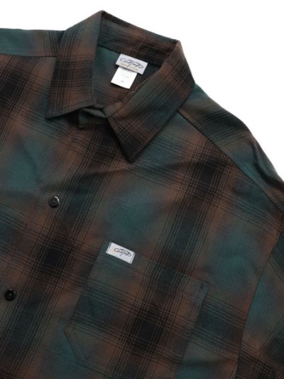 画像3: CALTOP FL PLAID L/S SHIRT GREEN/BROWN