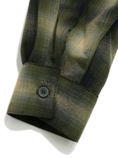 画像5: CALTOP FL PLAID L/S SHIRT OLIVE/BLACK