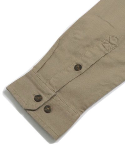 画像5: 【SALE】CARHARTT RUGGED FLEX RIGBY LS WORK SHIRT-DK KHAKI