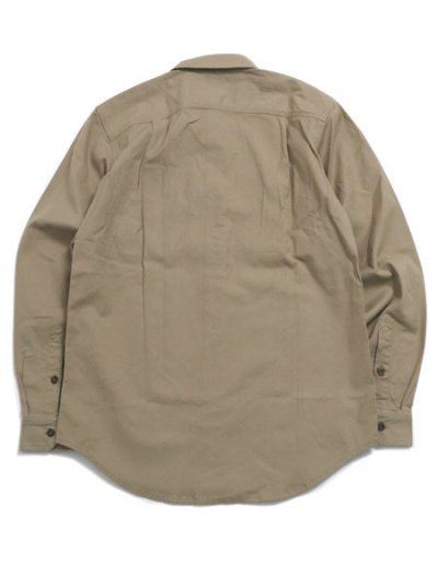 画像2: 【SALE】CARHARTT RUGGED FLEX RIGBY LS WORK SHIRT-DK KHAKI