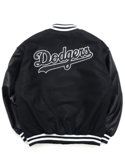 画像2: 【送料無料】FANATICS MELTON PU STADIUM JACKET DODGERS