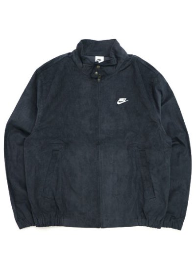 画像1: 【送料無料】NIKE CLUB HARRINGTON CORDUROY JKT-BLACK/WHITE