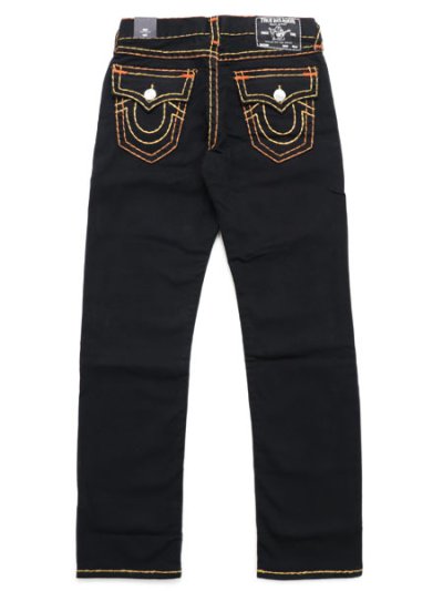 画像1: 【送料無料】TRUE RELIGION RICKY SUPER T FLAP 2SB BLACK RINSE