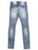 画像2: 【送料無料】mnml X1 STRETCH DENIM VINTAGE BLUE (2)