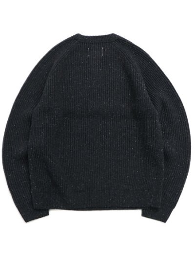 画像2: 【送料無料】REIGNING CHAMP NEP MERINO KENNY CREWNECK BLACK