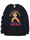 Rap Attack A-MINORRRRR L/S TEE BLACK