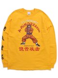 Rap Attack A-MINORRRRR L/S TEE GOLD